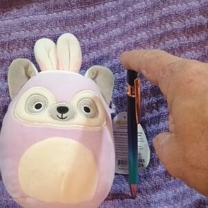 Squishmallows Pink and Cream Bunny Toy